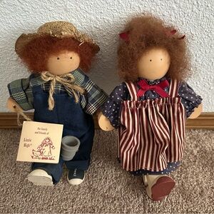 Lizzie High Wooden Dolls Handcrafted by Peggy & Alicia